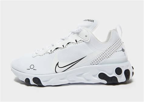 nike react element 55 beige weiß|nike react element 55 fit.